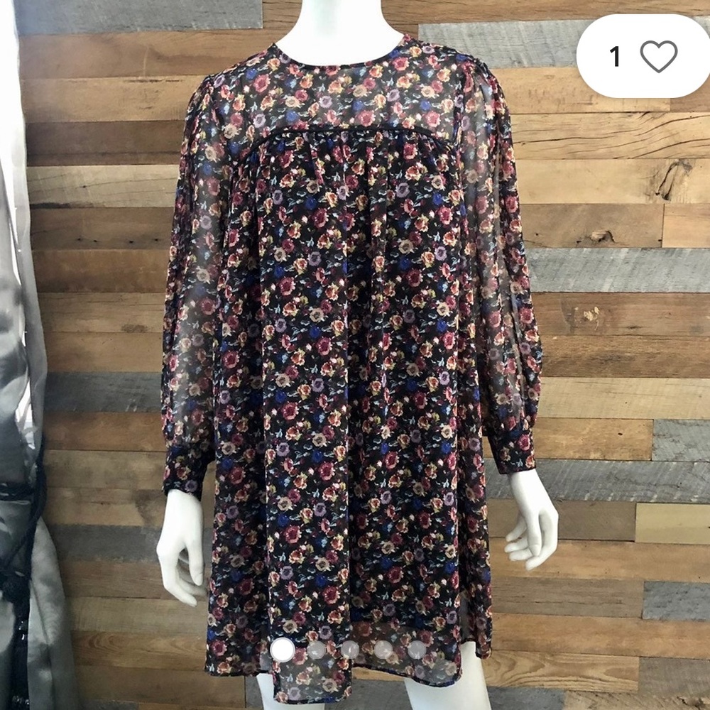 Zara Floral Babydoll Dress